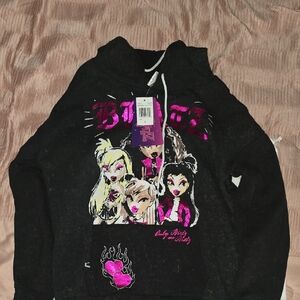 Bratz Black Hoodie Jacket
